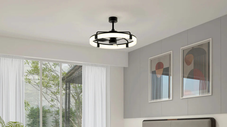 Artika Sunnyvale 28" Fandelier on the ceiling