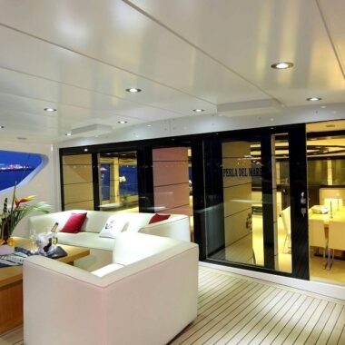 PERLA DEL MARE,  She is decorated with Mediterranean styling and the cutting-edge performance luxury gulet boasts pure elegance