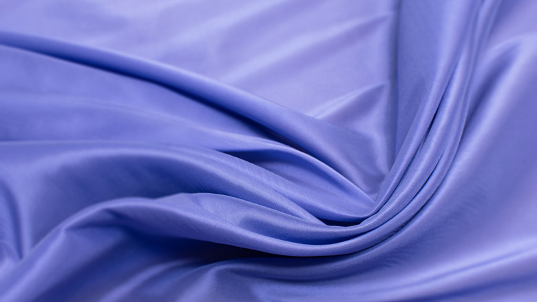 Lilac acetate fabric