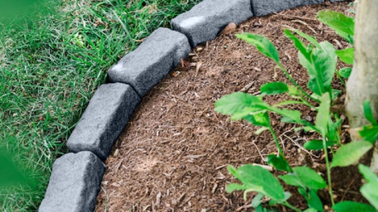 Beuta Faux Stone for Landscape Edging