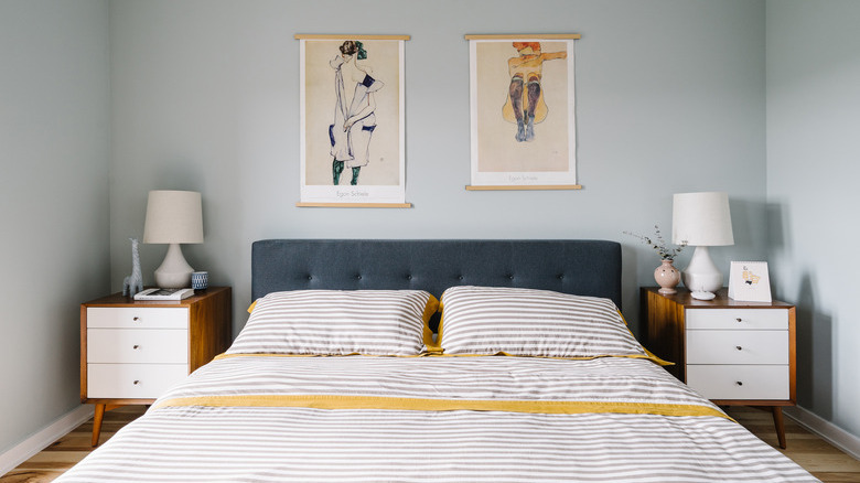 blue bedroom