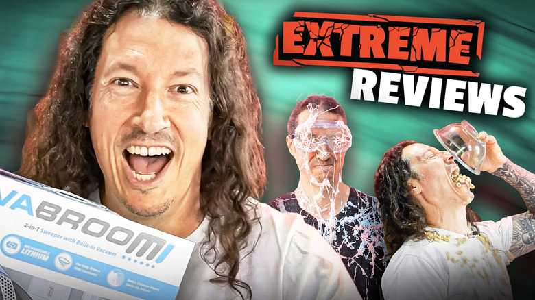 The host of Extreme Reviews