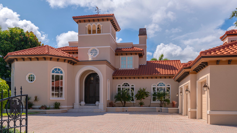 Modern Spanish style home