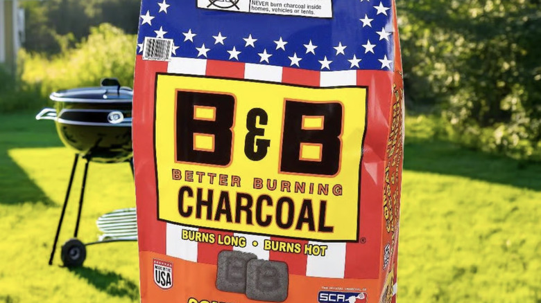 B&B charcoal bag