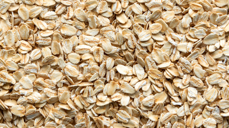 big pile of oats